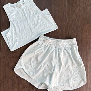 Lululemon Track That Shorts + Top